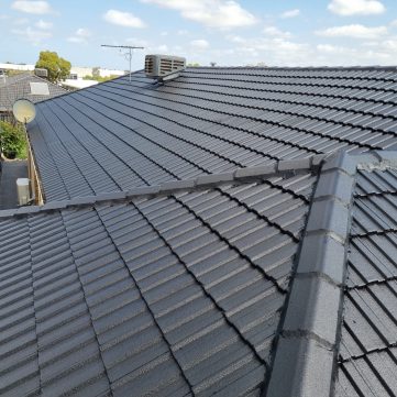Renewed roof and exterior of a Melbourne home